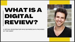 WHAT IS A DIGITAL REVIEW [upl. by Leinehtan]