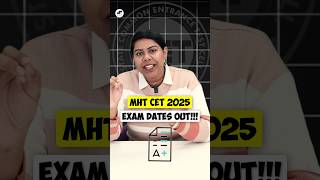 🤩MHT CET 2025 Exam Date Out🎯Maharashtra BTech Admissions✅ Shorts BTech MHTCET MHTCET2025 Engg [upl. by Alexandrina407]