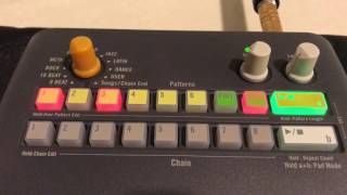 Drum Machine Korg KR mini testing [upl. by Anitsrihc607]