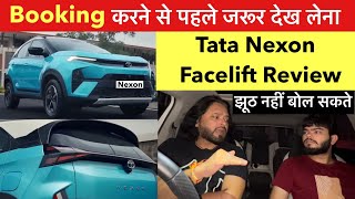 New Tata Nexon Review 🚘 Booking करने से पहले यह जरूर देख लेना 🫵🏻 [upl. by Hnahc629]