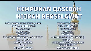 HIMPUNAN QASIDAH TERBAIK  HIJRAH BERSELAWAT  WITH LYRICS AND TRANSLATIONS [upl. by Vallonia]