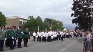 Schützenfest Bedburg Kaster Samstag 2015 [upl. by Lyckman]