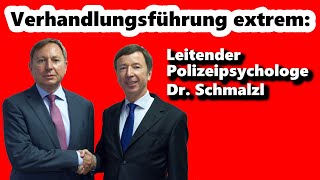 Verhandlungsführung in Extremsituationen Polizeipsychologe Dr HP Schmalzl und Coach K Krebs [upl. by Latsyk]