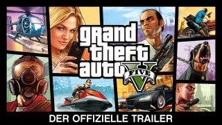 Grand Theft Auto V Der offizielle Trailer [upl. by Marchelle445]