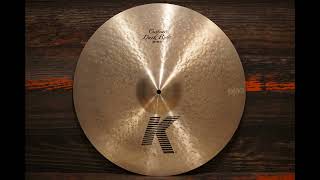 SOLD  Zildjian 20quot K Custom Dark Ride Cymbal  2146g [upl. by Home637]