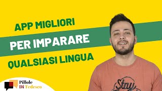 APP PER IMPARARE IL TEDESCO E QUALSIASI LINGUA  PillolediTedesco [upl. by Agnimod]