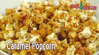 Easy Caramel Popcorn with just 3 ingredients salted or regular [upl. by Kcid]