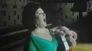 Birgit Nilssons shocking high note finale  Wien Wien nur du allein  1975  LIVE footage [upl. by Shiri]