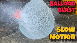 Water Balloon Blast Slow Motion Video  4K  Film by Sarath [upl. by Glogau]