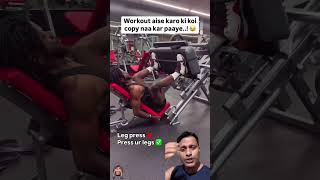 Leg press OR press your legs  Follow for more videos and information regarding fitness and health [upl. by Canice]