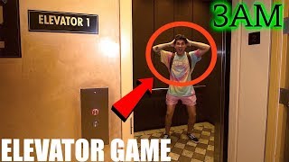 GONE WRONG THE ELEVATOR GAME TOOK MY FRIEND AT 3AM CHALLENGE jake dufner is missing [upl. by Gnuy]