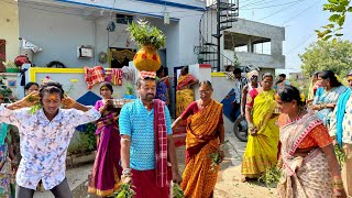 Anamthaaram Yellamma pandugagattam kunda venkiryala gireesh swamy oggu jana mallesh [upl. by Nostrebor949]