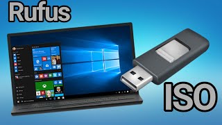 Tutorial how to Get an bootable usb with Rufus Windows 10 iso [upl. by Cohleen]