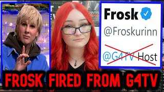 Frosk Finally FIRED From G4TV After Killing Network With Unhinged Rant amp Mocking Laid Off CoWorkers [upl. by Aleirbag]