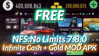 NFS No Limits 780  Infinite Gold  Cash MOD APK  FREE RELEASE [upl. by Sascha]