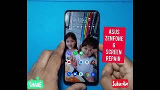 Asus ZenFone 6 ZS630KL Screen Replacement ZENFONE6 i01WD [upl. by Almallah]