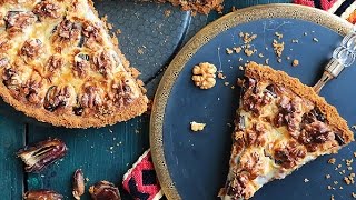 Date Walnut Tart [upl. by Eglantine]