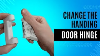 How to change the handing of a Pro Linea uPVC door hinge composite hinge [upl. by Pablo]