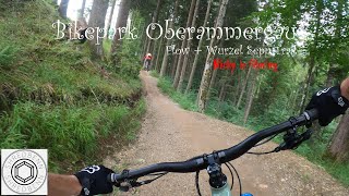 Bikepark Oberammergau Flow Trail  Wurzel Sepp Trail [upl. by Assenad]