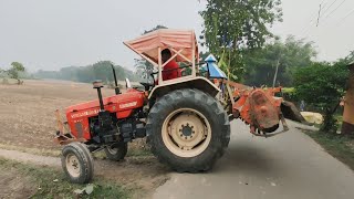 Swaraj 855 FE Tractor Working In Rotavator  Swaraj Tractor Video  Rafik tractor wala [upl. by Schreibe401]