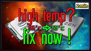 ✔️how to FIX your PC high temperatures  overheating CPUGPU when gaming complete guide [upl. by Semaj212]