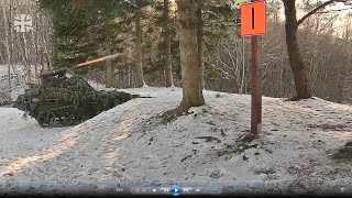 German army conducts first live firing with its new Wiesel 1 MELLS anti tank airborne vehicle [upl. by Egor714]