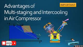 Advantages of Multistaging and Intercooling in Air Compressor  Important Points Discussed [upl. by Brebner]