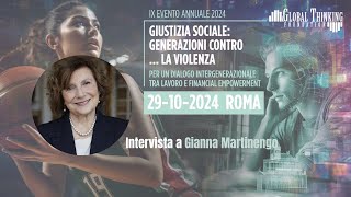 1° Le interviste del IX Evento Annuale  Gianna Martinengo [upl. by Dlorej]