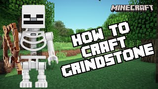 How to Craft Grindstone in Minecraft 2024 [upl. by Stedt32]