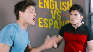 English vs Spanish w Germán Garmendia [upl. by Cirdnek770]