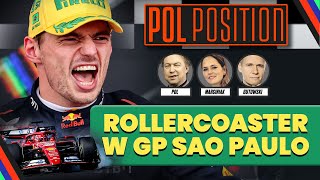 NIESAMOWITY VERSTAPPEN WYGRAŁ W BRAZYLII OCON I GASLY NA PODIUM MARCINIAK GUTOWSKI POL [upl. by Trakas]