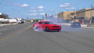 Dodge Challenger Hellcat Drift amp Donuts [upl. by Ahcila704]