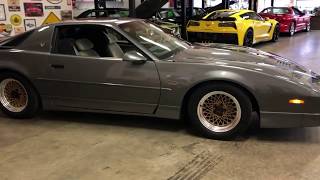 1987 Pontiac Trans Am GTA Gunmetal Gray Walk Around [upl. by Soelch]