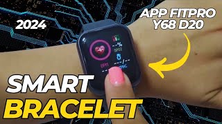 Como Configurar o Conectar Reloj Inteligente Smart Watch Y68 D20 al Celular 2024 [upl. by Adnahs223]