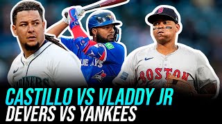 Luis Castillo Vs Vladdy Jr l Rafael Devers Vs Yankees l Lo Mejor De La Semana MLB [upl. by Ocirled]