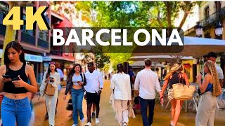 La Rambla de L Hospitalet de Llobregat Barcelona Spain 4K barcelona barcelonalovers city [upl. by Hole]