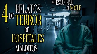 4 relatos de terror de hospitales y fantasmas [upl. by Amalle]