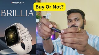 Fire Boltt Brillia Smartwatch Review  Fire Boltt Brillia Unboxing  Fire Boltt Brillia Features [upl. by Gnidleif]