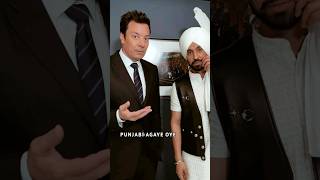 Diljit Dosanjh और Jimmy Fallon का Punjabi Fun shorts ViralVideo jimmyfallonshow [upl. by Erelia590]