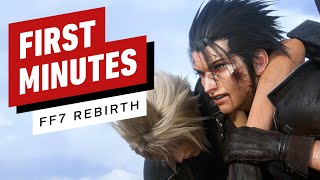 FF7 Rebirth First 8 Minutes of Gameplay in 4K  Graphics Mode [upl. by Zebadiah847]