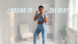 Cardio Kickboxing Dance Workout  Boxing to the Beat [upl. by Amelita]