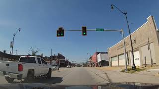 Driving Through Crawfordsville Indiana [upl. by Yanehs]