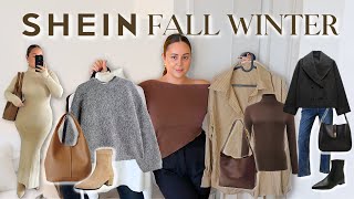 SHEIN FALL HAUL 2024  Must Have Fall Basics Fall Outfit Ideas amp Black Friday Deals [upl. by Anniahs]