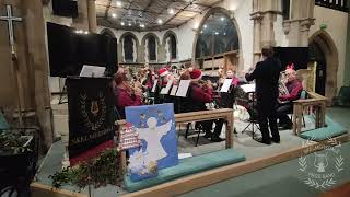 Skelmersdale Prize Band Angels from the Realms of Glory  St Michaels Dalton [upl. by Netsrejk241]