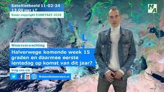 Voorjaarsvakantie zacht van start komende week 15 graden en eerste lentedag op komst van dit jaar [upl. by Puglia437]