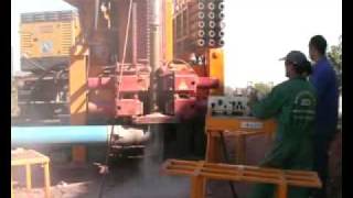 Massenza MI28 Drilling Rig with Rod Loader [upl. by Clapper]