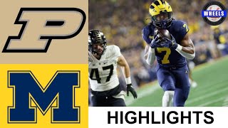 3 Michigan vs Purdue Highlights  Week 10  2023 College Football Highlights [upl. by Clim]