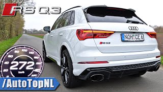 2022 AUDI RSQ3  0250 ACCELERATION LAUNCH CONTROL amp SOUND by AutoTopNL [upl. by Ramedlav]