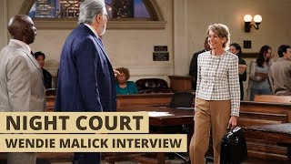 Wendie Malick Interview How Julianne is back in Night Court [upl. by Wye]