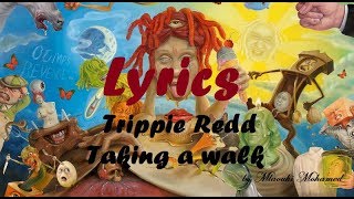 Trippie Redd taking a walk lyrics [upl. by Haimrej881]